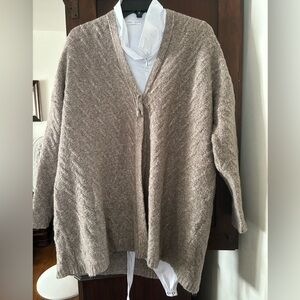 BEAUTIFUL sweater by J Jill.  Worn once over a blouse. Soft. Warm. Fab.